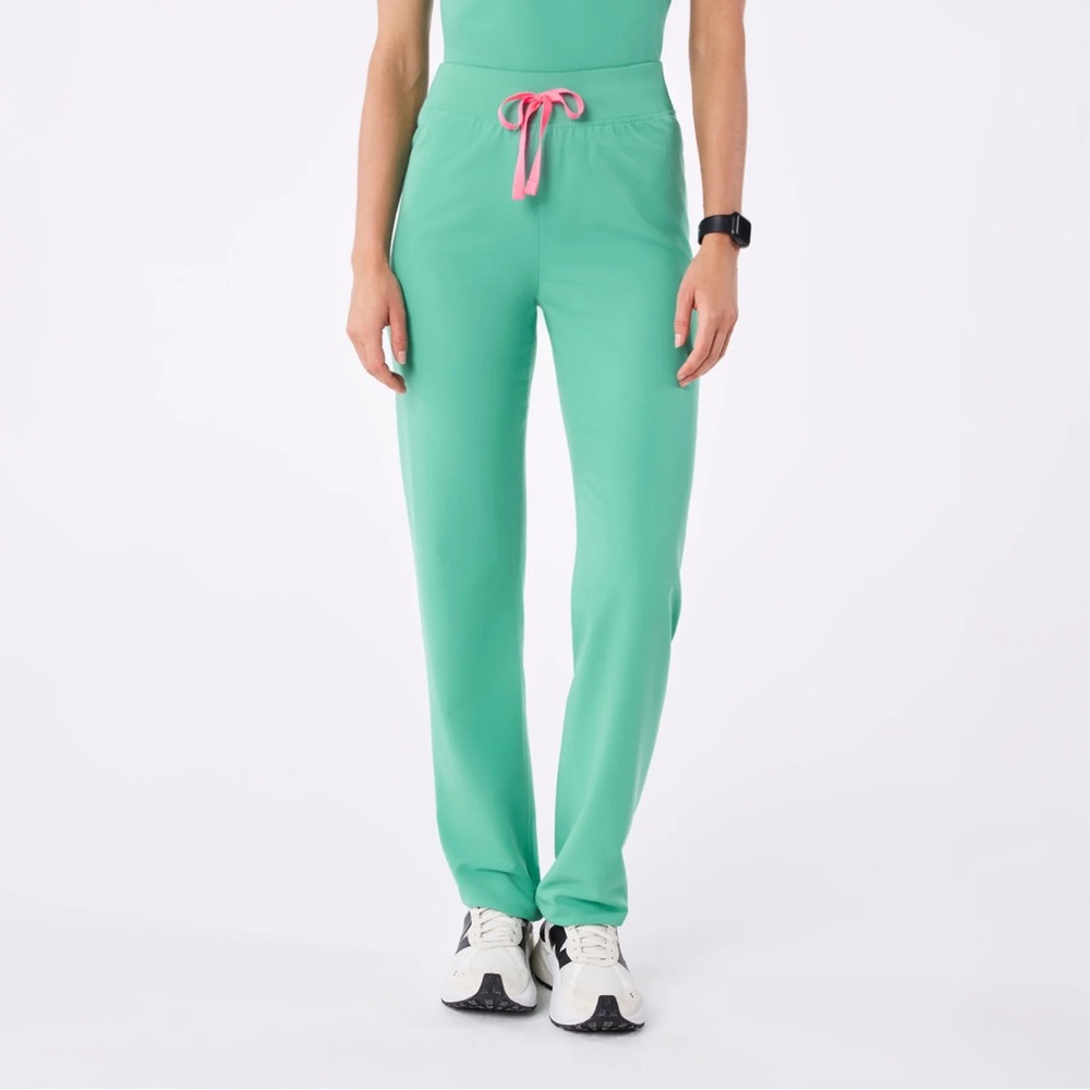 Figs High Waist Livingston Scrub Pants - Size M Tall